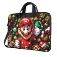 thumbnail image 1 of Lsque Mario Pattern Laptop Bag – Portable & Slim Single-Shoulder Computer Case with Adjustable Strap, Protective, Lightweight for 13”/14”/15.6” Laptops, 1 of 8