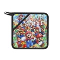 thumbnail image 1 of Lsque Mario Pattern Silicone Anti-hot Pad,Pot Holders, Kitchen Oven Glove High Heat Resistant 500 Degree with Non-Slip Silicone Surface-One Size, 1 of 8