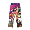 thumbnail image 1 of Lsque Mario Print Men's Pajama Pants, Lounge Pant - Comfortable Home Wear,Elastic Waistband, Stylish Design-Large, 1 of 9