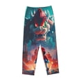 thumbnail image 1 of Lsque Mario Print Women's Pajama Pants, Lounge Pant - Comfortable Home Wear,Elastic Waistband, Stylish Design-XX-Large, 1 of 9