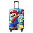 thumbnail image 1 of Lsque Mario Printed Luggage Cover, Travel Luggage Protector,Scratch and Dirt Resistant, Fits 18-32 Inch Luggage - Small, 1 of 9