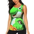 thumbnail image 1 of Lsque Mario Printed Workout Tank Tops for Women, Athletic Sports Tank Tops, Compression Sleeveless Dry Fit Shirts,Sleeveless Yoga Shirt-X-Large, 1 of 9