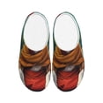thumbnail image 1 of Lsque Meditating French Bulldog Pattern Womens Comfort Cotton on Scuff With Memory Foam and Anti-skid Sole Slipper-39/40, 1 of 7