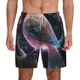 thumbnail image 1 of Lsque Mens Swim Trunks Bird 3 Pattern - Bathing Suit Compression Liner - Beach Swim Shorts Swimwear - (S-3XL) - Stretch Quick Dry -XX-Large, 1 of 9