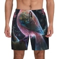 thumbnail image 1 of Lsque Mens Swim Trunks Bird 3 Pattern - Bathing Suit Compression Liner - Beach Swim Shorts Swimwear - (S-3XL) - Stretch Quick Dry -XX-Large, 1 of 9