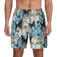 thumbnail image 1 of Lsque Mens Swim Trunks Butterflys Pattern - Bathing Suit Compression Liner - Beach Swim Shorts Swimwear - (S-3XL) - Stretch Quick Dry -X-Large, 1 of 9