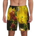 thumbnail image 1 of Lsque Mens Swim Trunks Cactus Flowers Pattern - Bathing Suit Compression Liner - Beach Swim Shorts Swimwear - (S-3XL) - Stretch Quick Dry -Large, 1 of 9