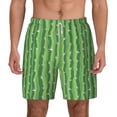 thumbnail image 1 of Lsque Mens Swim Trunks Cactus Pattern - Bathing Suit Compression Liner - Beach Swim Shorts Swimwear - (S-3XL) - Stretch Quick Dry -Medium, 1 of 9