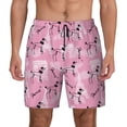 thumbnail image 1 of Lsque Mens Swim Trunks Cartoon Poodle Dog Pattern - Bathing Suit Compression Liner - Beach Swim Shorts Swimwear - (S-3XL) - Stretch Quick Dry -Medium, 1 of 9