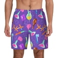 thumbnail image 1 of Lsque Mens Swim Trunks Chemistry Tools Pattern - Bathing Suit Compression Liner - Beach Swim Shorts Swimwear - (S-3XL) - Stretch Quick Dry -Medium, 1 of 9