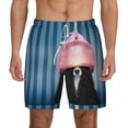 thumbnail image 1 of Lsque Mens Swim Trunks Dog in Hairdresser Pattern - Bathing Suit Compression Liner - Beach Swim Shorts Swimwear - (S-3XL) - Stretch Quick Dry -XX-Large, 1 of 9