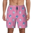 thumbnail image 1 of Lsque Mens Swim Trunks French Bulldog Pattern - Bathing Suit Compression Liner - Beach Swim Shorts Swimwear - (S-3XL) - Stretch Quick Dry -XX-Large, 1 of 9