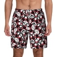 thumbnail image 1 of Lsque Mens Swim Trunks French Bulldog1 Pattern - Bathing Suit Compression Liner - Beach Swim Shorts Swimwear - (S-3XL) - Stretch Quick Dry -Large, 1 of 9