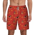 thumbnail image 1 of Lsque Mens Swim Trunks German Shepherd Dog Pattern - Bathing Suit Compression Liner - Beach Swim Shorts Swimwear - (S-3XL) - Stretch Quick Dry -3X-Large, 1 of 9