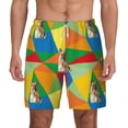 thumbnail image 1 of Lsque Mens Swim Trunks German Shepherd Dog Pattern - Bathing Suit Compression Liner - Beach Swim Shorts Swimwear - (S-3XL) - Stretch Quick Dry -Large, 1 of 9