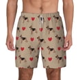 thumbnail image 1 of Lsque Mens Swim Trunks German Shepherd Dog Pattern - Bathing Suit Compression Liner - Beach Swim Shorts Swimwear - (S-3XL) - Stretch Quick Dry -Small, 1 of 9