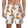 thumbnail image 1 of Lsque Mens Swim Trunks German Shepherd Dog Pattern - Bathing Suit Compression Liner - Beach Swim Shorts Swimwear - (S-3XL) - Stretch Quick Dry -Small, 1 of 9