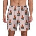 thumbnail image 1 of Lsque Mens Swim Trunks German Shepherd Dog Pattern - Bathing Suit Compression Liner - Beach Swim Shorts Swimwear - (S-3XL) - Stretch Quick Dry -XX-Large, 1 of 9