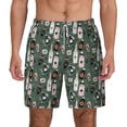 thumbnail image 1 of Lsque Mens Swim Trunks Halloween Potions Pattern - Bathing Suit Compression Liner - Beach Swim Shorts Swimwear - (S-3XL) - Stretch Quick Dry -3X-Large, 1 of 9