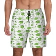 thumbnail image 1 of Lsque Mens Swim Trunks Kitchen Utensiles Cooking Pots Pattern - Bathing Suit Compression Liner - Beach Swim Shorts Swimwear - (S-3XL) - Stretch Quick Dry -Medium, 1 of 9
