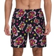 thumbnail image 1 of Lsque Mens Swim Trunks Ladybug Pattern - Bathing Suit Compression Liner - Beach Swim Shorts Swimwear - (S-3XL) - Stretch Quick Dry -X-Large, 1 of 9