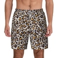 thumbnail image 1 of Lsque Mens Swim Trunks Leopard Pattern - Bathing Suit Compression Liner - Beach Swim Shorts Swimwear - (S-3XL) - Stretch Quick Dry -3X-Large, 1 of 9