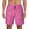 thumbnail image 1 of Lsque Mens Swim Trunks Leopard Pattern - Bathing Suit Compression Liner - Beach Swim Shorts Swimwear - (S-3XL) - Stretch Quick Dry -Small, 1 of 9