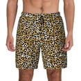thumbnail image 1 of Lsque Mens Swim Trunks Leopard Pattern - Bathing Suit Compression Liner - Beach Swim Shorts Swimwear - (S-3XL) - Stretch Quick Dry -XX-Large, 1 of 9