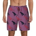 thumbnail image 1 of Lsque Mens Swim Trunks Leopard Print Pattern - Bathing Suit Compression Liner - Beach Swim Shorts Swimwear - (S-3XL) - Stretch Quick Dry -Medium, 1 of 9