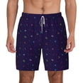 thumbnail image 1 of Lsque Mens Swim Trunks Mathematical Symbols Pattern - Bathing Suit Compression Liner - Beach Swim Shorts Swimwear - (S-3XL) - Stretch Quick Dry -3X-Large, 1 of 9