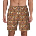 thumbnail image 1 of Lsque Mens Swim Trunks Owl Mandala Pattern - Bathing Suit Compression Liner - Beach Swim Shorts Swimwear - (S-3XL) - Stretch Quick Dry -3X-Large, 1 of 9