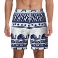 thumbnail image 1 of Lsque Mens Swim Trunks Sea Underwater Animals1 Pattern - Bathing Suit Compression Liner - Beach Swim Shorts Swimwear - (S-3XL) - Stretch Quick Dry -Small, 1 of 9