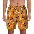 thumbnail image 1 of Lsque Mens Swim Trunks Skulls Pattern - Bathing Suit Compression Liner - Beach Swim Shorts Swimwear - (S-3XL) - Stretch Quick Dry -X-Large, 1 of 9