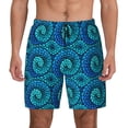 thumbnail image 1 of Lsque Mens Swim Trunks Snake Pattern - Bathing Suit Compression Liner - Beach Swim Shorts Swimwear - (S-3XL) - Stretch Quick Dry -XX-Large, 1 of 9