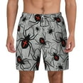 thumbnail image 1 of Lsque Mens Swim Trunks Spiders Pattern - Bathing Suit Compression Liner - Beach Swim Shorts Swimwear - (S-3XL) - Stretch Quick Dry -X-Large, 1 of 9