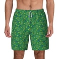 thumbnail image 1 of Lsque Mens Swim Trunks Tennis Rockets And Balls Pattern - Bathing Suit Compression Liner - Beach Swim Shorts Swimwear - (S-3XL) - Stretch Quick Dry -X-Large, 1 of 9