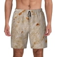 thumbnail image 1 of Lsque Mens Swim Trunks Tortilla Pattern - Bathing Suit Compression Liner - Beach Swim Shorts Swimwear - (S-3XL) - Stretch Quick Dry -3X-Large, 1 of 9