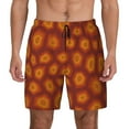 thumbnail image 1 of Lsque Mens Swim Trunks Turtle Shell Pattern - Bathing Suit Compression Liner - Beach Swim Shorts Swimwear - (S-3XL) - Stretch Quick Dry -Small, 1 of 9