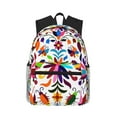 thumbnail image 1 of Lsque Mexican Bright Style Classic Casual Backpack - Large Capacity Water-Resistant Backpack for School, Work, Travel, and Outdoor Activities, 1 of 8