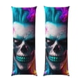 thumbnail image 1 of Lsque Modern Abstract Colorful Skull A Body Pillow Case Cover,Ultra-Soft Microfiber Bed Pillow Cases 20x54 inches,Elegant Bedding,Breathable Durable Pillow Cover with Envelope Closure, 1 of 8