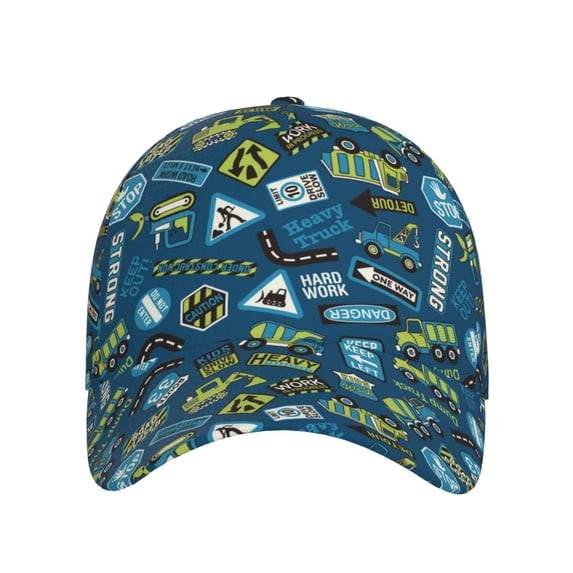 Lsque Modern Excavator Baseball Cap Trucker Low Profile Hat Golf Dad Hat Adjustable Original Classic Unconstructed Plain Cap Men Women