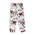 thumbnail image 1 of Lsque Monkey Print Women's Pajama Pants, Lounge Pant - Comfortable Home Wear,Elastic Waistband, Stylish Design-Small, 1 of 9