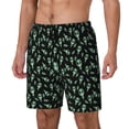 thumbnail image 1 of Lsque Monster Cartoons Pattern Swim Trunks- Bathing Suit Compression Liner - Beach Swim Shorts Swimwear - (S-3XL) - Stretch Quick Dry-Medium, 1 of 6