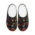 thumbnail image 1 of Lsque Monster Truck Pattern Womens Comfort Cotton on Scuff With Memory Foam and Anti-skid Sole Slipper-35/36, 1 of 7