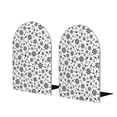 thumbnail image 1 of Lsque Nautical Themed Simple Anchors Printed Wood Bookends,Non-Skid Bookend for Shelves,Heavy Duty Support Bookends,Non-Slip Foam Pads for Office, Home, and Library,1 Pair, 1 of 8