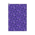 thumbnail image 1 of Lsque New Year Snowflakes Premium Golf Towel - Ultra Absorbent and Quick Drying Microfiber Towel with Carabiner - Gift for Men -24" X 16", 1 of 8