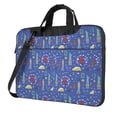 thumbnail image 1 of Lsque New-York City Pattern Laptop Bag – Portable & Slim Single-Shoulder Computer Case with Adjustable Strap, Protective, Lightweight for 13”/14”/15.6” Laptops, 1 of 8