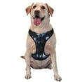 thumbnail image 1 of Lsque Night Scene of Wolves Dog Harness, No-Pull Pet Harness with 2 Leash Clips, Adjustable Soft Padded Dog Vest with Easy Control Handle for Large Dogs-Medium, 1 of 9