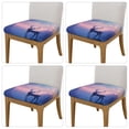 thumbnail image 1 of Lsque Night Sky Elk Printed Square Couch Cushion Covers, Floral Sofa Cushion Covers Replacement, Stretch Couch Covers for Couch-16.9in, 1 of 9