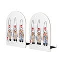 thumbnail image 1 of Lsque Nurse doctor gnome Printed Wood Bookends,Non-Skid Bookend for Shelves,Heavy Duty Support Bookends,Non-Slip Foam Pads for Office, Home, and Library,1 Pair, 1 of 8